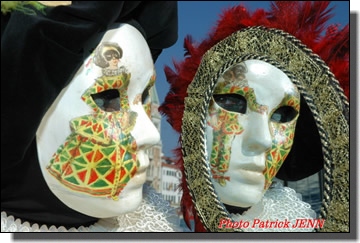 D&eacute;couvrez les masques v&eacute;nitiens  du carnaval de Venise